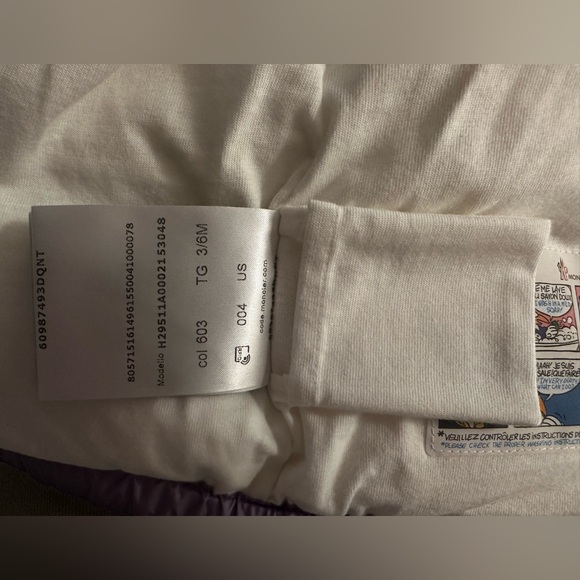 Moncler Giubbotto Bardanette Down Jacket | Size: 3-6 Months | See Notes - Picture 9 of 12